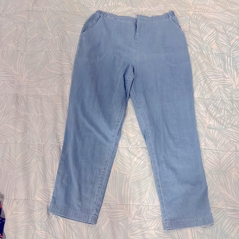Wide leg jeans